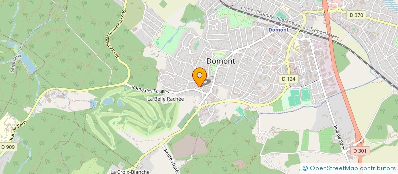 localisation de l'entreprise S C I LA COSTE VAISON  MONTMORENCY