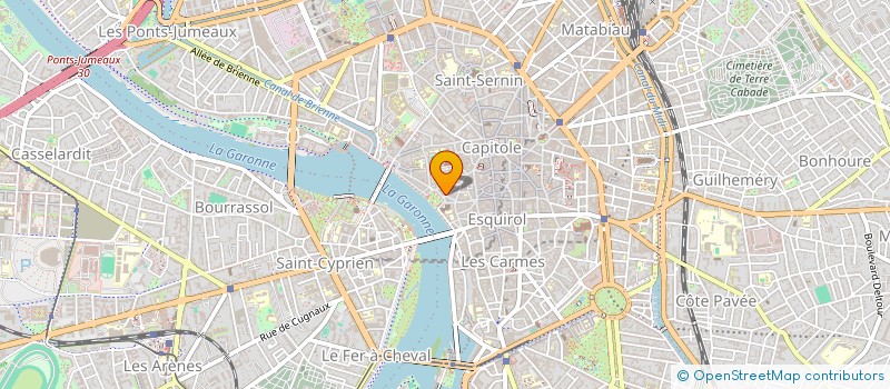 localisation de l'entreprise S.C.I LA DAURADE à TOULOUSE