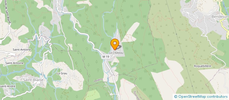 localisation de l'entreprise S.C.I. LA DESIRADE  LEVENS