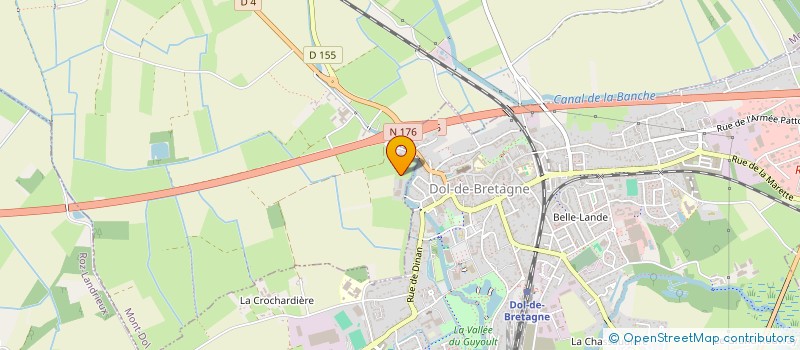 localisation de l'entreprise S.C.I. LA DOLOISE  MONT-DOL