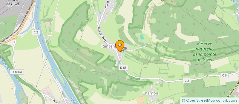 localisation de l'entreprise S.C.I. LA DORENNE  RANCENNES