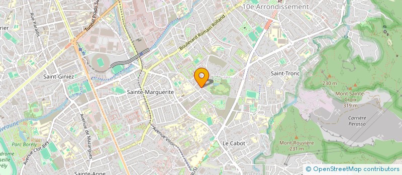 localisation de l'entreprise S.C.I. LA FAMILLE  MARSEILLE
