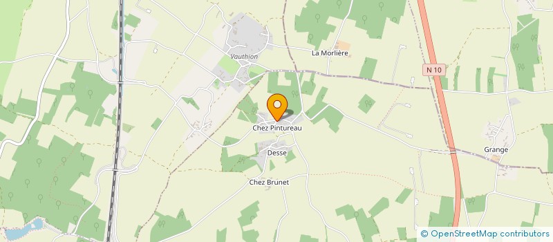 localisation de l'entreprise S.C.I. LA FERME DE FANETTE  MAIRE-LEVESCAULT