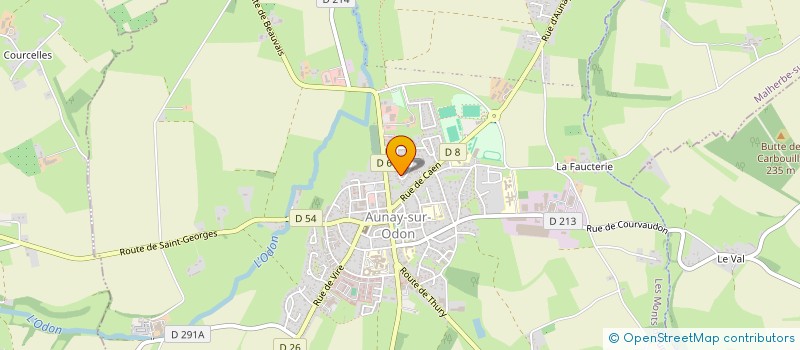 localisation de l'entreprise S.C.I. LA GARENNE SAINT LOUP à SOULEUVRE EN BOCAGE