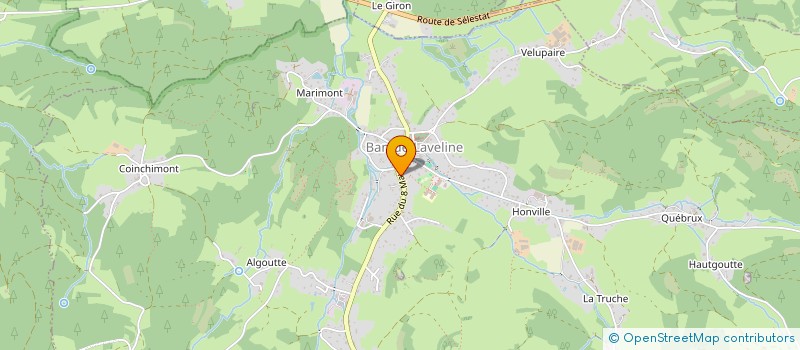 localisation de l'entreprise S.C.I. LA MAISON DE RIGHI  BAN-DE-LAVELINE