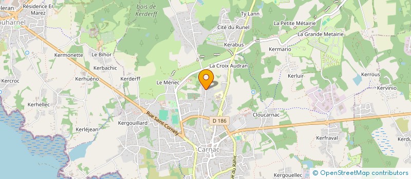 localisation de l'entreprise S.C.I. LA PETITE MIREILLE  CARNAC