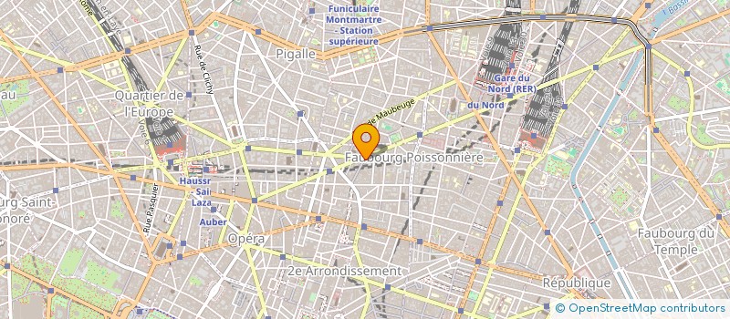 localisation de l'entreprise S.C.I. LA PIERRE CUBIQUE  PARIS