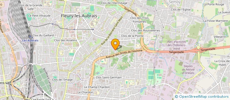 localisation de l'entreprise S.C.I LA POMONE  ORLEANS