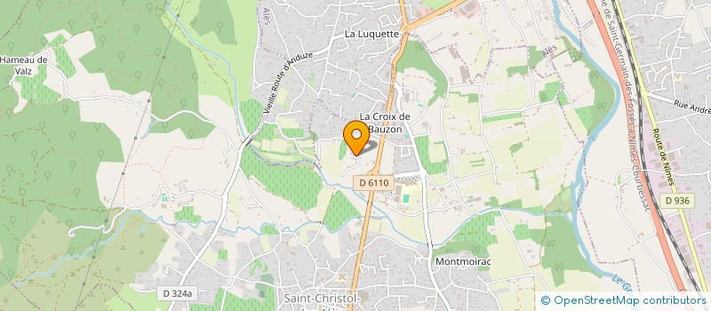 localisation de l'entreprise S.C.I. LA RETRAITE  BEAUPREAU-EN-MAUGES