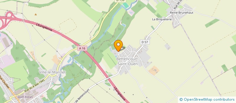 localisation de l'entreprise S.C.I LA SAUCOURT  BETTENCOURT-SAINT-OUEN