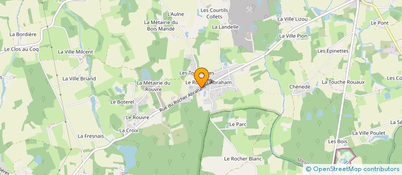 localisation de l'entreprise S.C.I. LA VILLE ORY  MESNIL-ROC'H