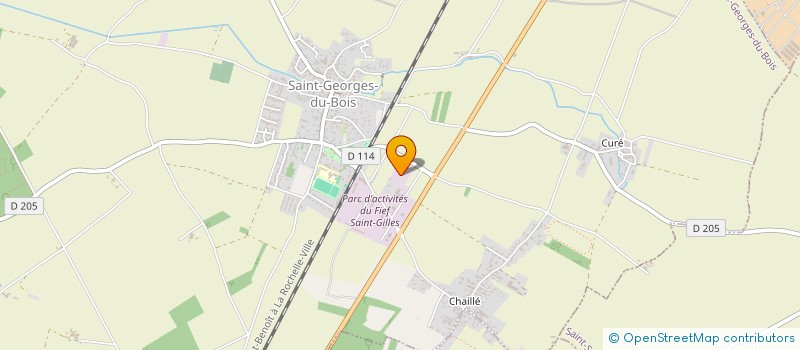 localisation de l'entreprise S.C.I. LAULECE  SAINT-GEORGES-DU-BOIS