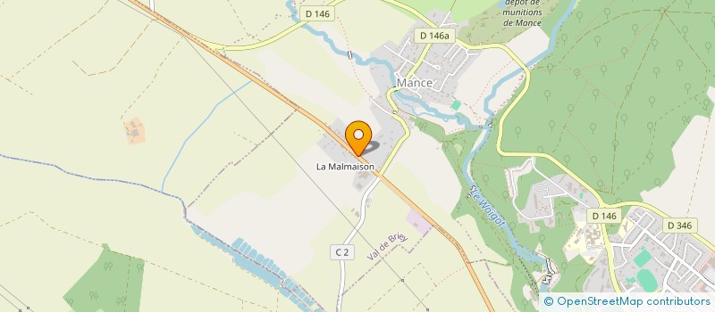 localisation de l'entreprise S.C.I. LAURA à VAL DE BRIEY