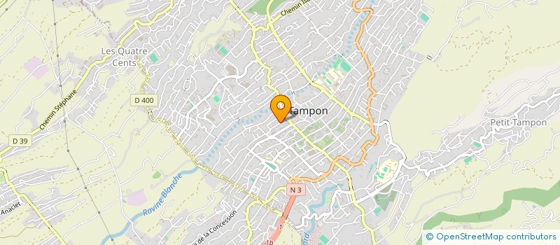 localisation de l'entreprise S.C.I LAW YE à LE TAMPON