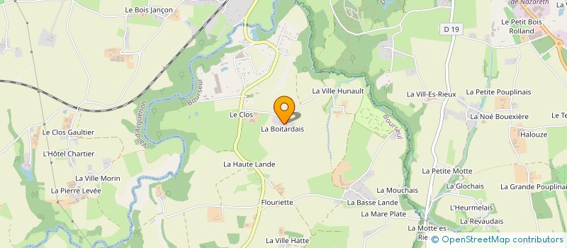 localisation de l'entreprise S.C.I. LE CARO  CORSEUL