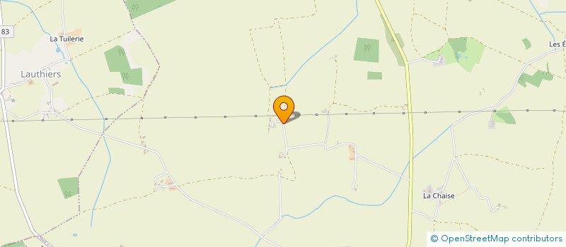 localisation de l'entreprise S.C.I. LE CEDRE  PAIZAY-LE-SEC