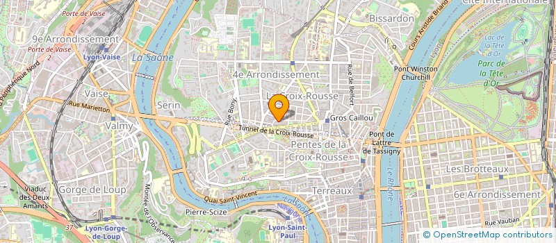 localisation de l'entreprise S.C.I. LE CLOS AF  LYON