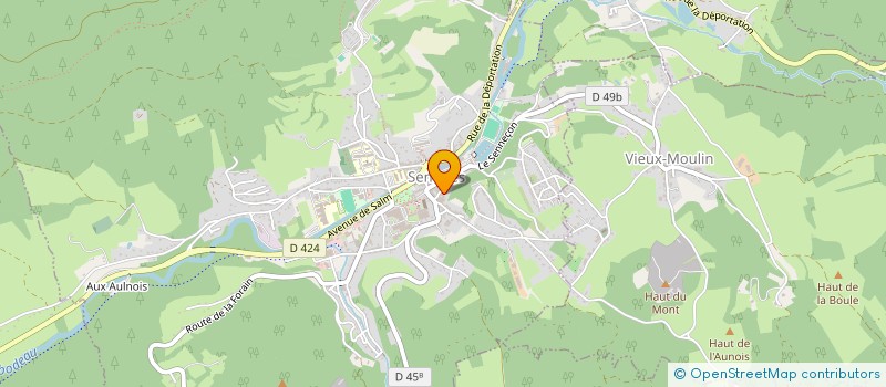 localisation de l'entreprise S.C.I. LE FIGUIER  SENONES