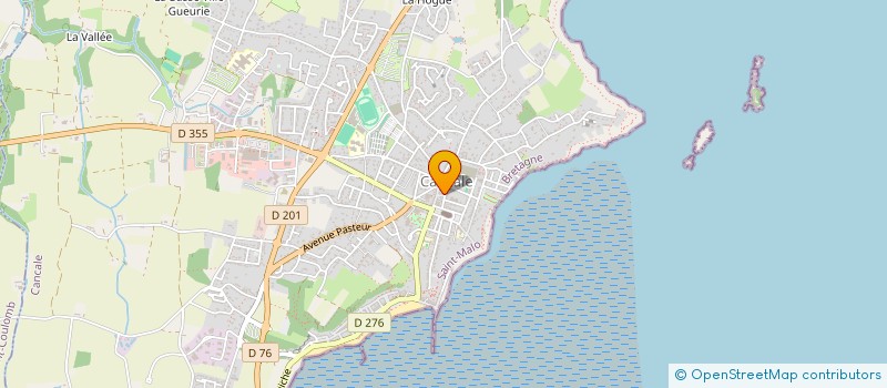 localisation de l'entreprise S.C.I. LE LAGON  CANCALE