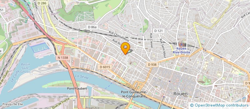 localisation de l'entreprise S.C.I. LE PRE à ROUEN