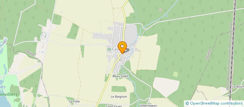 localisation de l'entreprise S.C.I LE RELAIS DU PETIT PARIS  FAVIERES