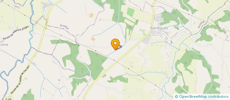 localisation de l'entreprise S.C.I LE RITOURET  SISTELS