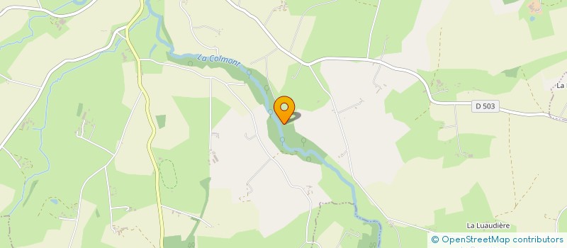 localisation de l'entreprise S.C.I LE SAUT AU LOUP  BRECE