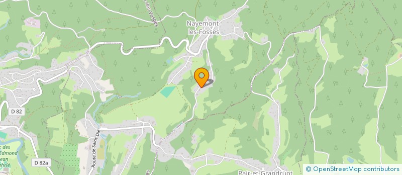 localisation de l'entreprise S.C.I. LE SEUGNET  NAYEMONT-LES-FOSSES