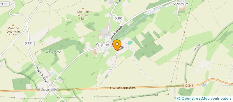 localisation de l'entreprise S.C.I. LE ST OMER  WISMES