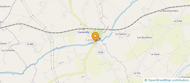 localisation de l'entreprise S.C.I. LECATHELINAIS  LE MESNIL-EURY