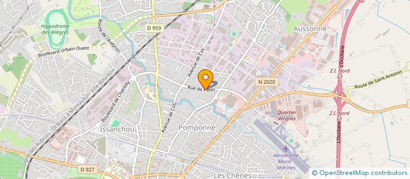 localisation de l'entreprise S.C.I. LECLERCQ PEYRAMONT  MONTAUBAN