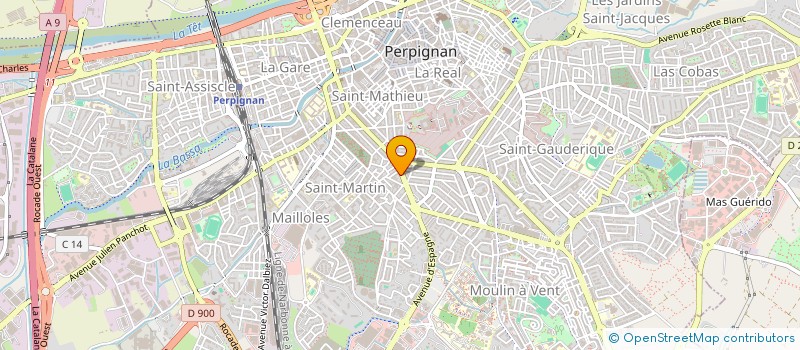localisation de l'entreprise S.C.I LECLUZEJ à BOMPAS