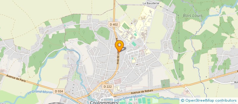 localisation de l'entreprise S.C.I LECUYER C&S à COULOMMIERS