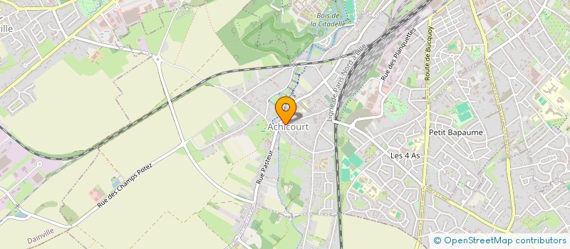 localisation de l'entreprise S.C.I. LEDENT  ACHICOURT