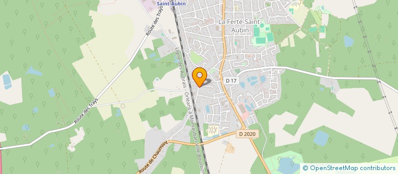 localisation de l'entreprise S.C.I LEKIK  LA FERTE-SAINT-AUBIN