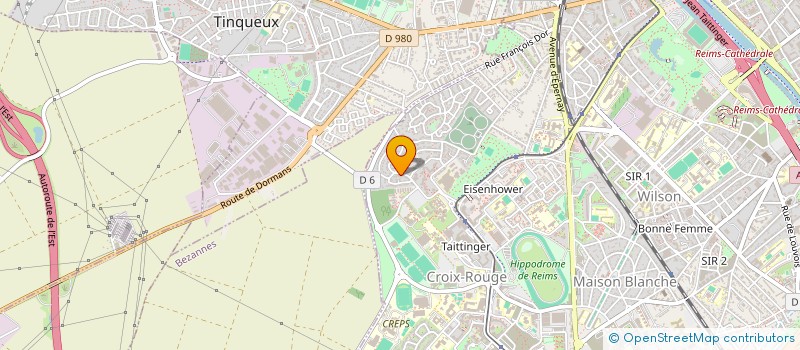 localisation de l'entreprise S.C.I. LEMMIKKI  REIMS