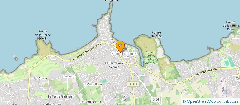 localisation de l'entreprise S.C.I. LEO IMMOBILIER 2  SAINT-LUNAIRE
