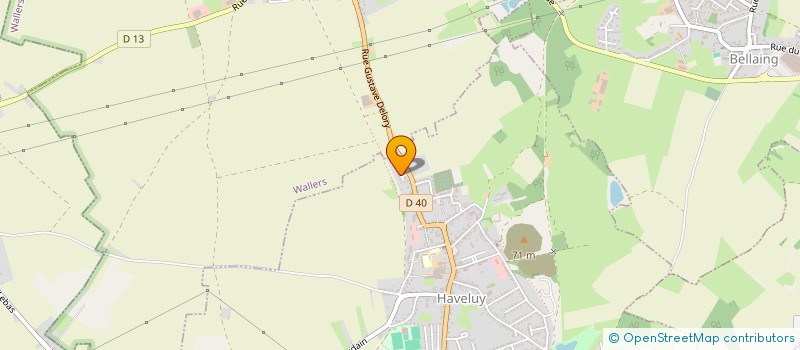 localisation de l'entreprise S.C.I. LEROUGE  HAVELUY