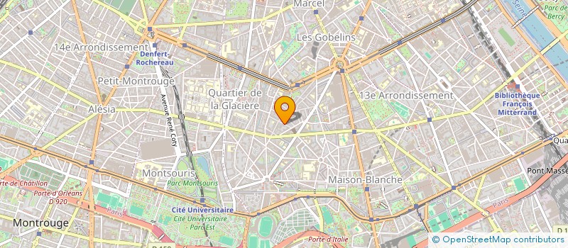 localisation de l'entreprise S.C.I LES 109 PUCES  PARIS