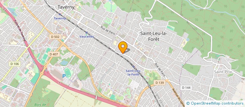 localisation de l'entreprise S.C.I. LES 144 LOUPIENS  SAINT-LEU-LA-FORET