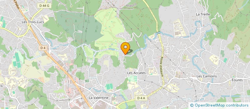 localisation de l'entreprise S.C.I LES 2L  MARSEILLE