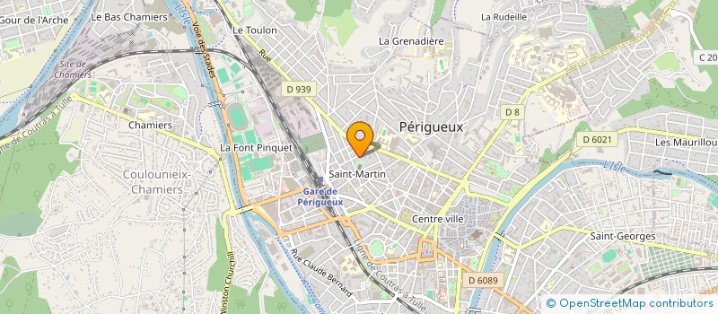 localisation de l'entreprise S C I LES ARBRISSEAUX à PERIGUEUX