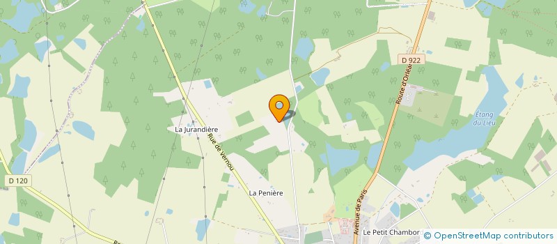 localisation de l'entreprise S.C.I. LES CHARMES  ROMORANTIN-LANTHENAY