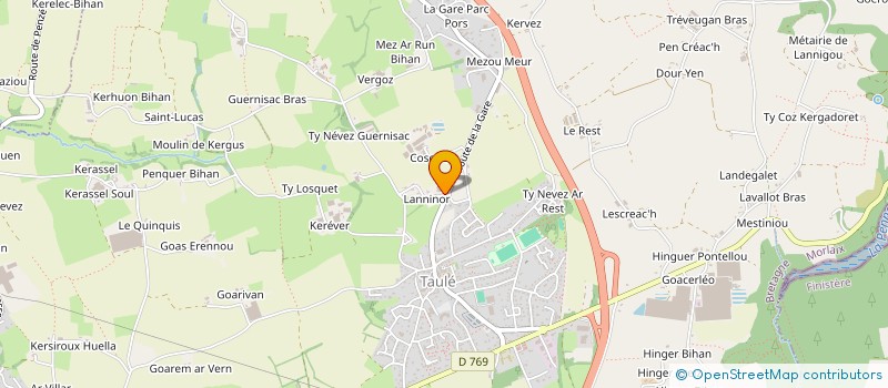 localisation de l'entreprise S.C.I. LES EMBRUNS  TAULE