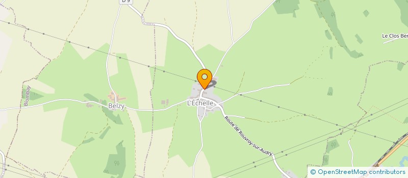 localisation de l'entreprise S.C.I. LES FAISIAUX  L'ECHELLE