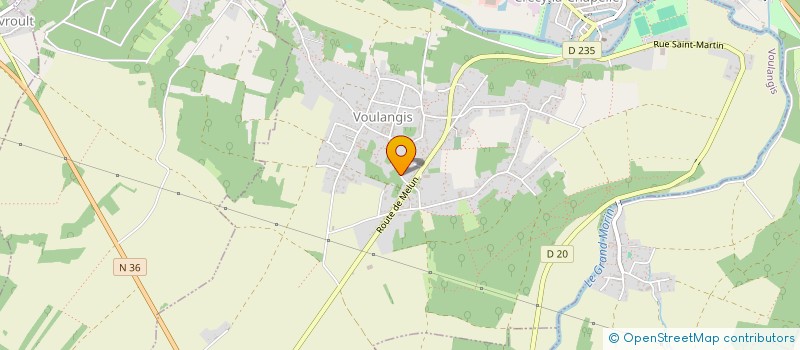 localisation de l'entreprise S.C.I LES HAUTS DE NEUILLY PLAISANCE  VOULANGIS