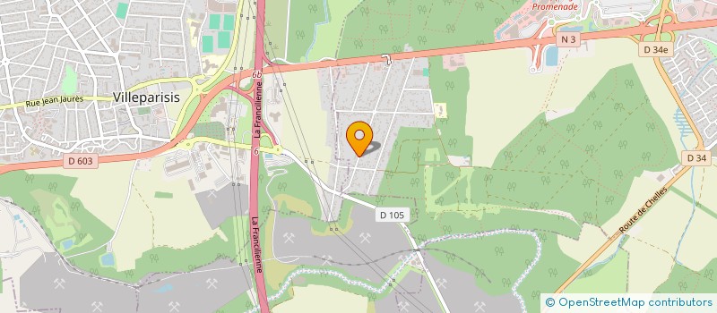 localisation de l'entreprise S.C.I LES LILAS  CLAYE-SOUILLY