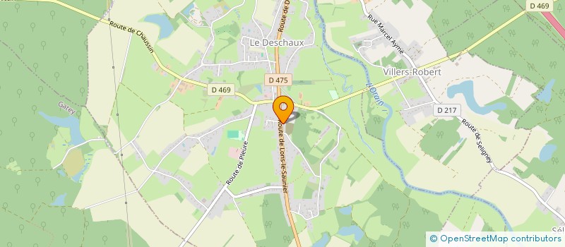 localisation de l'entreprise S.C.I. LES LYS DU HAUT D'ASNANS  ASNANS-BEAUVOISIN