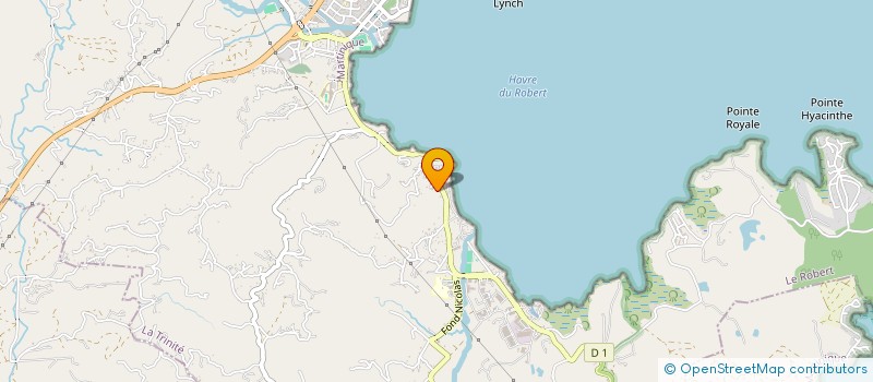 localisation de l'entreprise S.C.I LES MARGUERITES  LE ROBERT