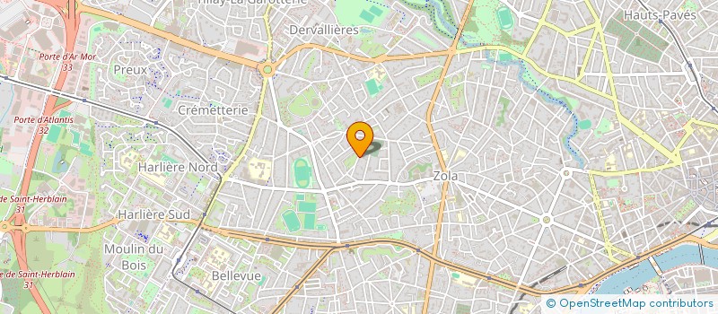 localisation de l'entreprise S.C.I. LES OYATS à NANTES